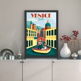 Wallity Uokvirena slika Venecija, 55x75 cm | Eponuda.ba