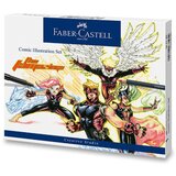 Faber-Castell Flomastri Comic Illustration - 15 kosov | Shoptok.si