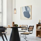 Globo 21002H - visilica na sajli olly 1xE27/25W/230V ø 11 cm crna | Eponuda.com