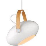 Halo Design 734337 - Visilica na sajli DC 1xE27/40W/230V prečnik 26 cm bela/hrast | Eponuda.com