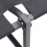  Vrtni kauč s jastukom Svijetlo siva 200,5 x 70 x 85,5 cm Čelik | shoptok.hr