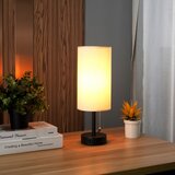  Brilagi - Stona lampa sa USB portom TABLON 1xE27/25W/230V crna/krem | Eponuda.com
