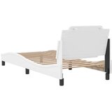  Okvir za krevet bez madraca Zadar bijeli 80 x 200 cm od umjetne kože | shoptok.hr