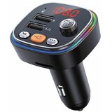 FM Transmitter FIREBIRD by ADDA -001-RGB, Ambient Tune, Bluetooth 5.0, 2xUSB-A, crni Cijene