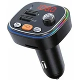 Transmitter FIREBIRD by ADDA -001-RGB, Ambient Tune, Bluetooth 5.0, 2xUSB-A, crni