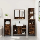  3-dijelni set kupaonskog namještaja boja hrasta drveni | shoptok.hr