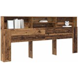  Glava kreveta s ormarićem Zidne Staro drvo 220 x 19 x 101,5 cm | shoptok.hr