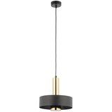  Luster na sajli RIF LUX 1xGX53/12W/230V, prečnik 25 cm, crna/zlatna | Eponuda.com