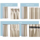 Restilo CARLI curtain, light beige, smooth, classic style, multifunctional tape, Oxford fabric, 285 x 250 cm | shoptok.hr