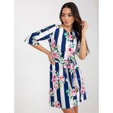 LAKERTA Dress-LK-SK-507506.84P-white-navy blue | shoptok.hr