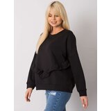 RUE PARIS Sweatshirt-RV-BL-7007.24X-black | Shoptok.si