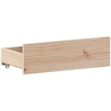  Okvir kreveta bez madraca s uzglavljem 135 x 190 cm od borovine | shoptok.hr
