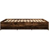  Okvir kreveta bez madraca boja hrasta 150 x 200 cm drveni | shoptok.hr