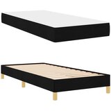  s opruga kutije s madracem Crna 90 x 190 cm tkanina | shoptok.hr