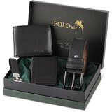 Polo Air Wallet - Black - Plain Cene