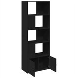  Regal za knjige crni 70x36x189 cm konstruirano drvo | shoptok.hr