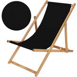 springos Zložljiv ležalnik, idealen za vrt, plažo ali balkon – impregniran les, (5000006711) | Shoptok.si