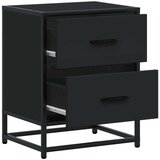  Noćni ormarići 2 kom crni 40x31x50 cm od konstruiranog drva | shoptok.hr