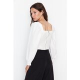 Trendyol Ecru Balloon Sleeve Blouse | ePonuda.com