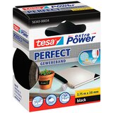 Tesa Trak s tkanino Tesa extra Power Perfect (črn, 2,75 m x 38 mm) Cene