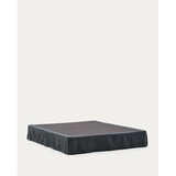 Kave Home Antracitno sivi tapecirani bračni krevet 180x200 cm Jaira – | shoptok.hr