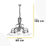  ONLI - Luster na lancu MIRANDA 5xE14/6W/230V | Eponuda.com