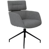 Dieter Knoll NASLANJAČ, kovina, tekstil siva, črna | Shoptok.si