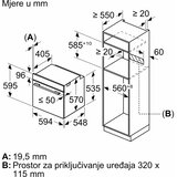 Bosch vgradna pečica HBA574BB3 | Shoptok.si
