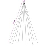  Svjetla za božićno drvce 180 LED lampica Topla bijela 180 cm | shoptok.hr