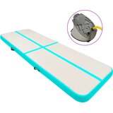  Strunjača na napuhavanje s crpkom 400 x 100 x 20 cm PVC zelena cijene