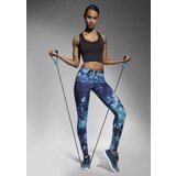 Bas Bleu LAGUNA elastic sports leggings with fashionable print Cene