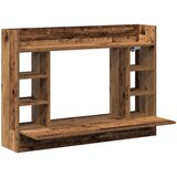 vidaXL Stenska miza Staro les 105x48x75 cm Iverna plošča | Shoptok.si
