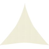 vidaXL Senčno jadro 160 g/m² krem 5x6x6 m HDPE Cene