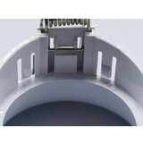  Okvir za ugradno GU10 svetlo, prečnik 8,6 cm, beo | Eponuda.com