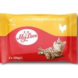 My Love Sos za mačke, 4x100g, Piletina Cene