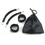 INF Komplet elastičnih trakov za noge za trening taekwondoja Black 70--80 LB, (21783952) | Shoptok.si