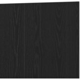  Uzglavlje za krevet Zidne Crni hrast 160 x 1.5 x 80.5 cm | shoptok.hr