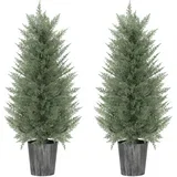 umetna rastlina plastika, kovina Ø15 x 90V cm zeleno, (5000242196)