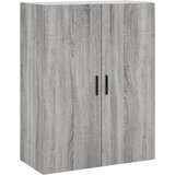  Visoka komoda siva sonome 69,5x34x180 cm od konstruiranog drva | shoptok.hr