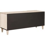 vidaXL TV ormar s ladicama Bijelo 105 x 33 x 46 cm masivno drvo manga | shoptok.hr