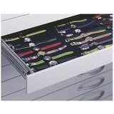 C+P Omara za risbe, DIN A0, 8 predalov, višina 760 mm, vulkansko sive / biserno bele barve | Shoptok.si