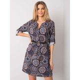 Italy Moda Dress-DHJ-SK-12336B.74P-navy blue | Shoptok.si