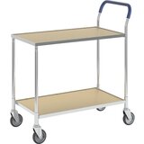 Kongamek Servirni voziček KOMFORT, police v imitaciji breze, DxŠxV 840 x 435 x 900 mm | Shoptok.si