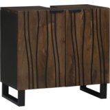  Ormar za sudoper Orah Masivno drvo Metal Srednji Elegantan | shoptok.hr
