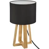 Stolna lampa "molu" v.34,5 cm, Crna