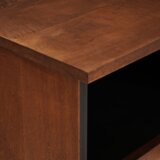 vidaXL Omare in policami za shranjevanje medijev s predalom s polico s shranjevanjem Rjava | Shoptok.si