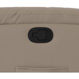  Naslonjač od umjetne kože boja cappuccina | shoptok.hr