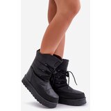Big Star Snow boots on platform with zipper Big Star | shoptok.hr