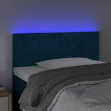 LED uzglavlje tamnoplavo 80 x 5 x 78/88 cm baršunasto | shoptok.hr