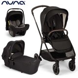 Nuna® dječja kolica 3u1 triv™ next + lytl™ + pipa™ next caviar | shoptok.hr